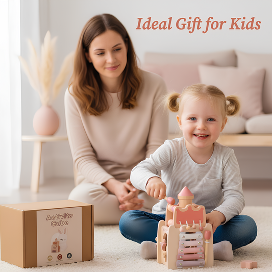 Emkido™ Sweet House – Baby Blockspiel 